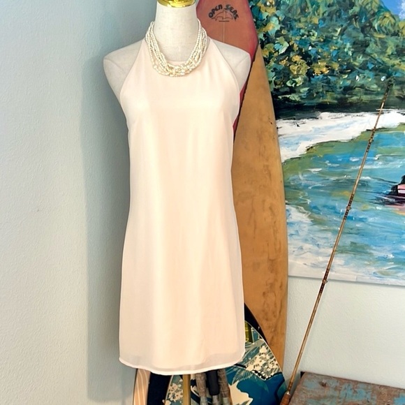 ⭐️Romantic & Flirty, Lightweight Curtain-Back, Mini Dress, Dress Up/Down,Size S - Picture 5 of 10